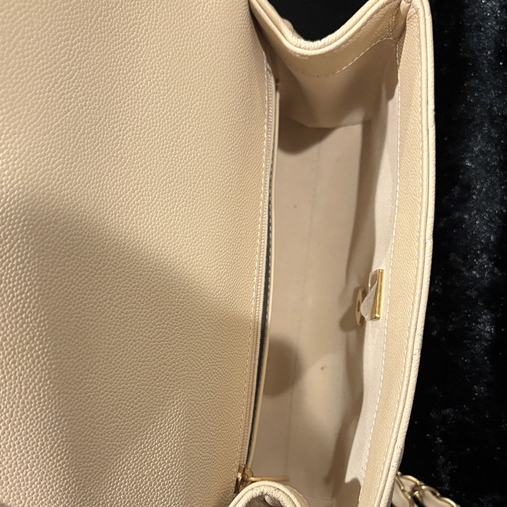 CHANEL 2025 BEIGE SMALL CC CHAIN FLAP BAG - Picture 5 of 11